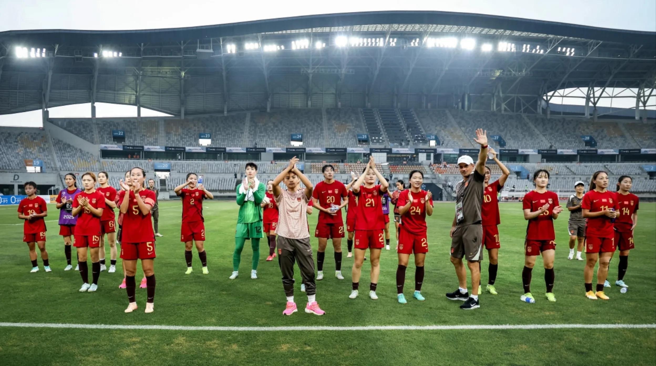 中国女足队终结连败，实现逆袭！