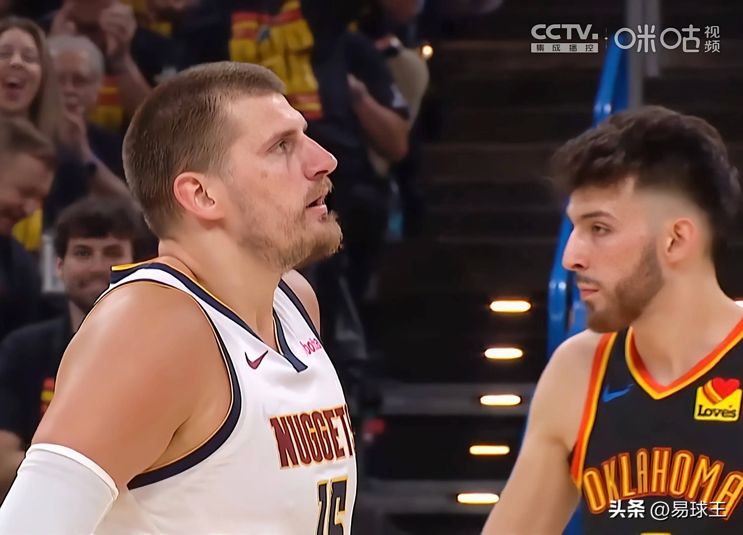 雷霆力克广东队，约基奇惊艳四座